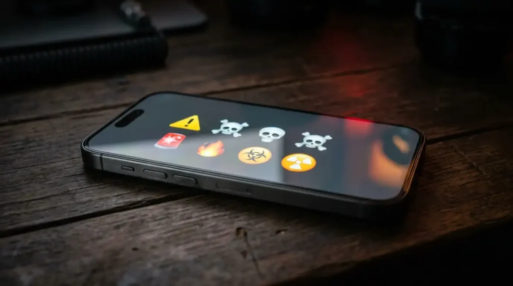 dangerous emoji