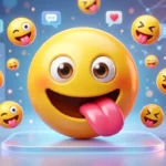 tongue face emoji