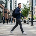 walking man emoji