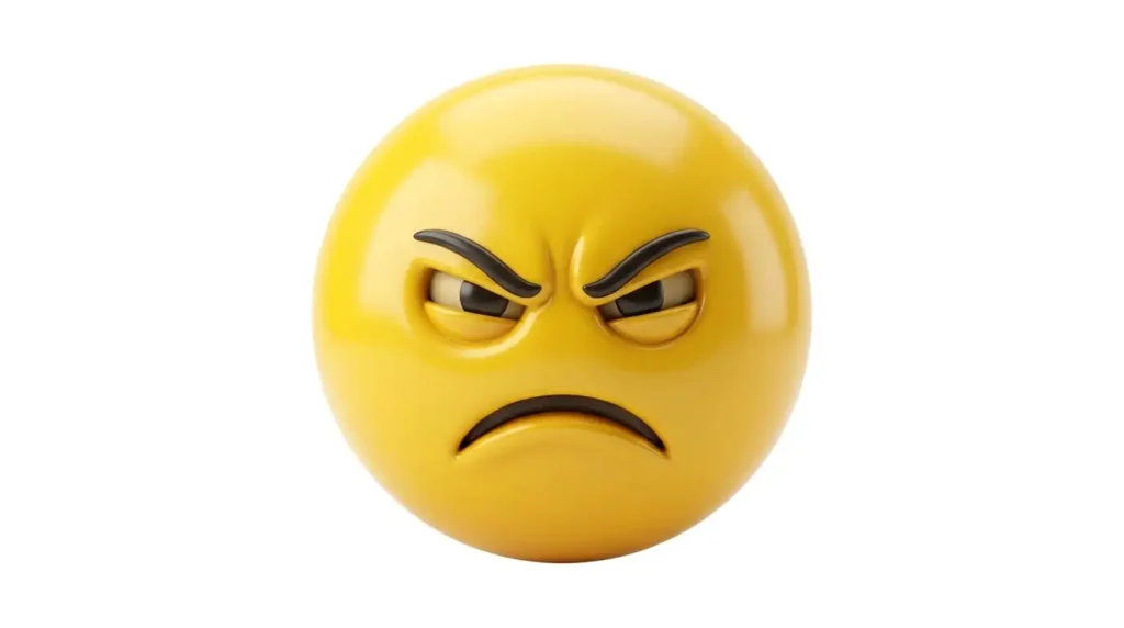 angry emoji apple