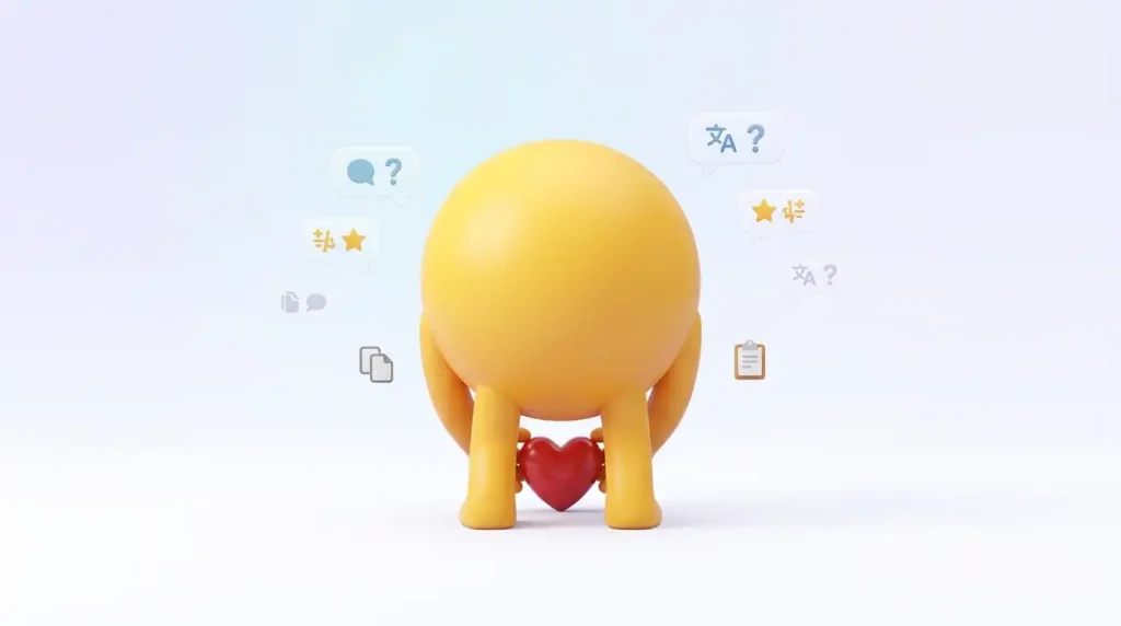 bending over emoji