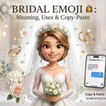 bridal emoji