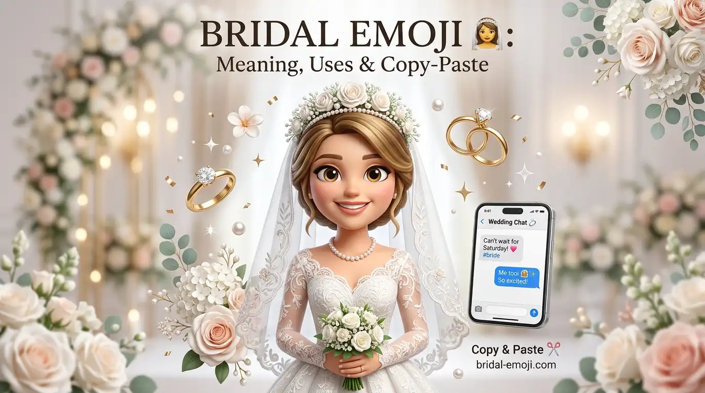 bridal emoji