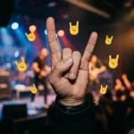 rock hands emoji