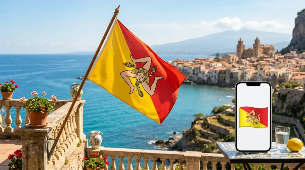 sicily flag emoji