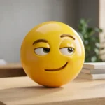 sly smile emoji